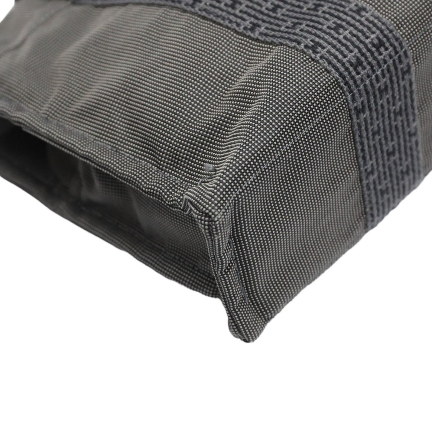 Hermès Gray Canvas Herline