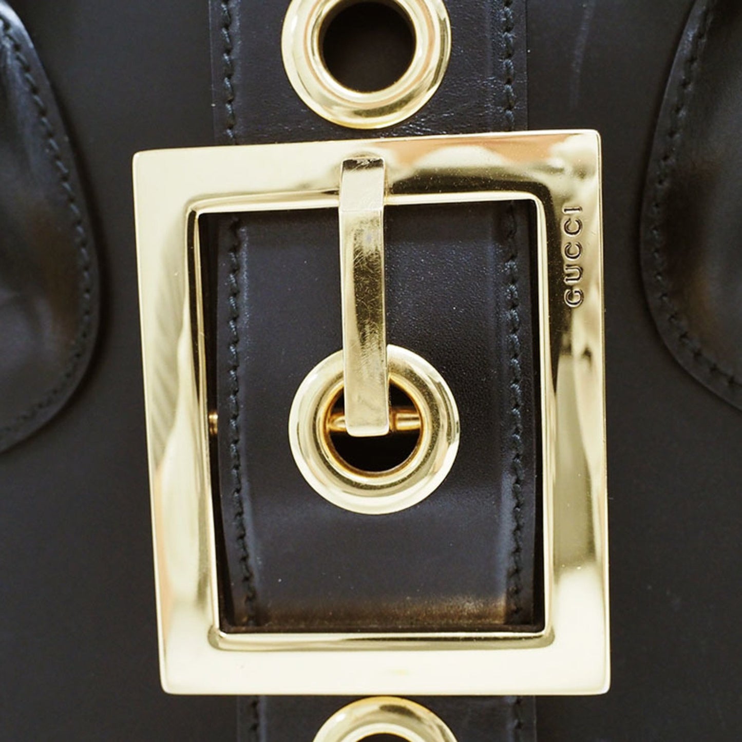 Gucci Black Leather --