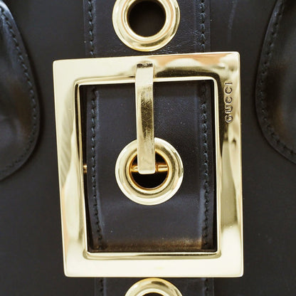 Gucci Black Leather --