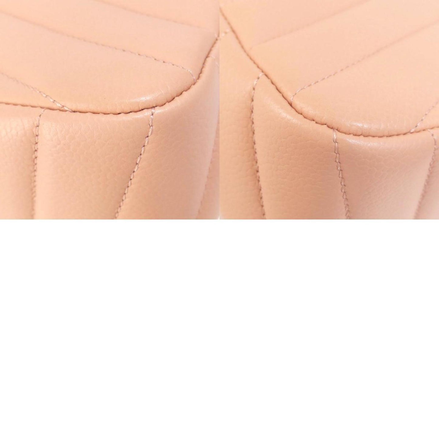 Chanel Pink Leather Matelassé