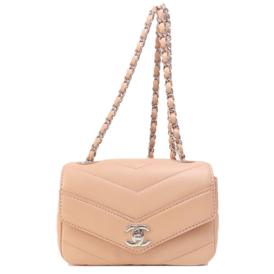 Chanel Pink Leather Matelassé
