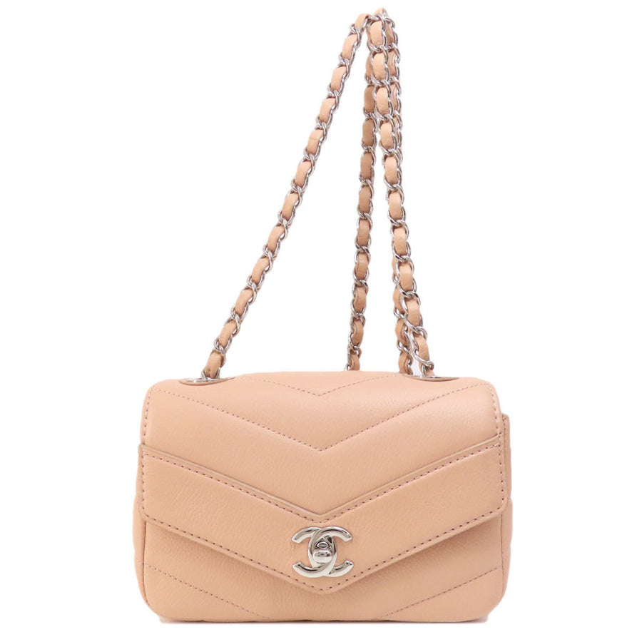 Chanel Pink Leather Matelassé