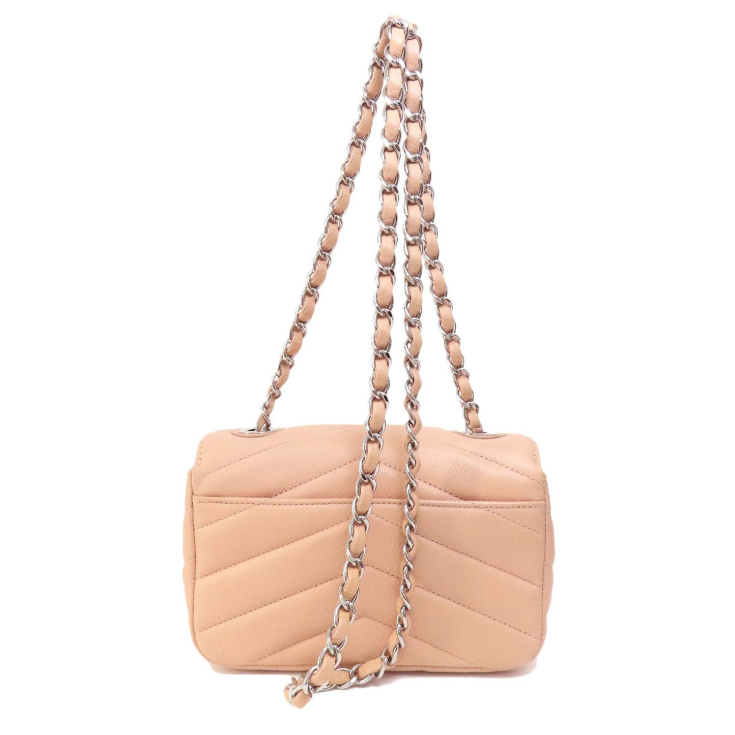Chanel Pink Leather Matelassé
