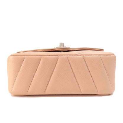 Chanel Pink Leather Matelassé