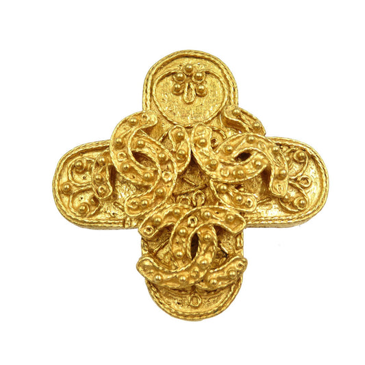 Chanel Gold Metal Coco Mark