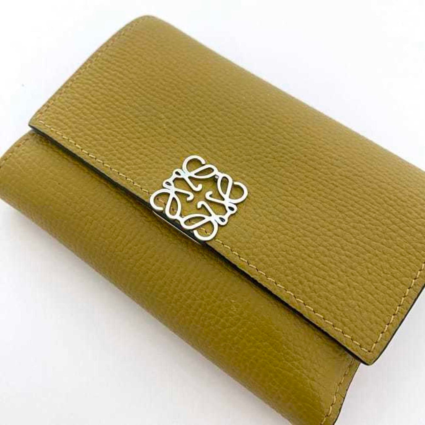 Loewe Brown Leather Anagram
