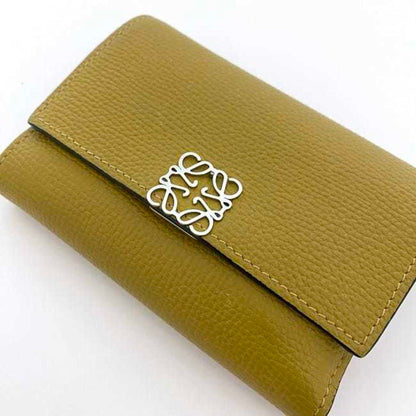Loewe Brown Leather Anagram