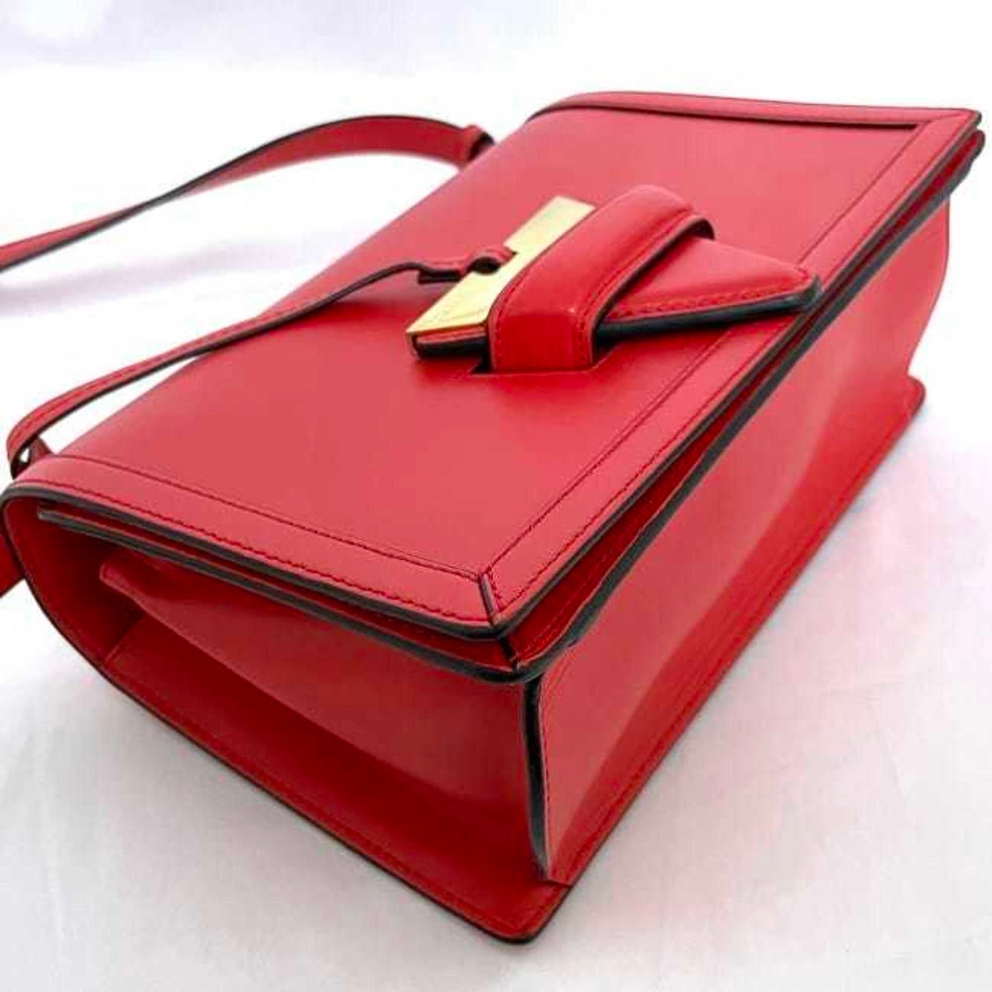Loewe Red Leather Barcelona