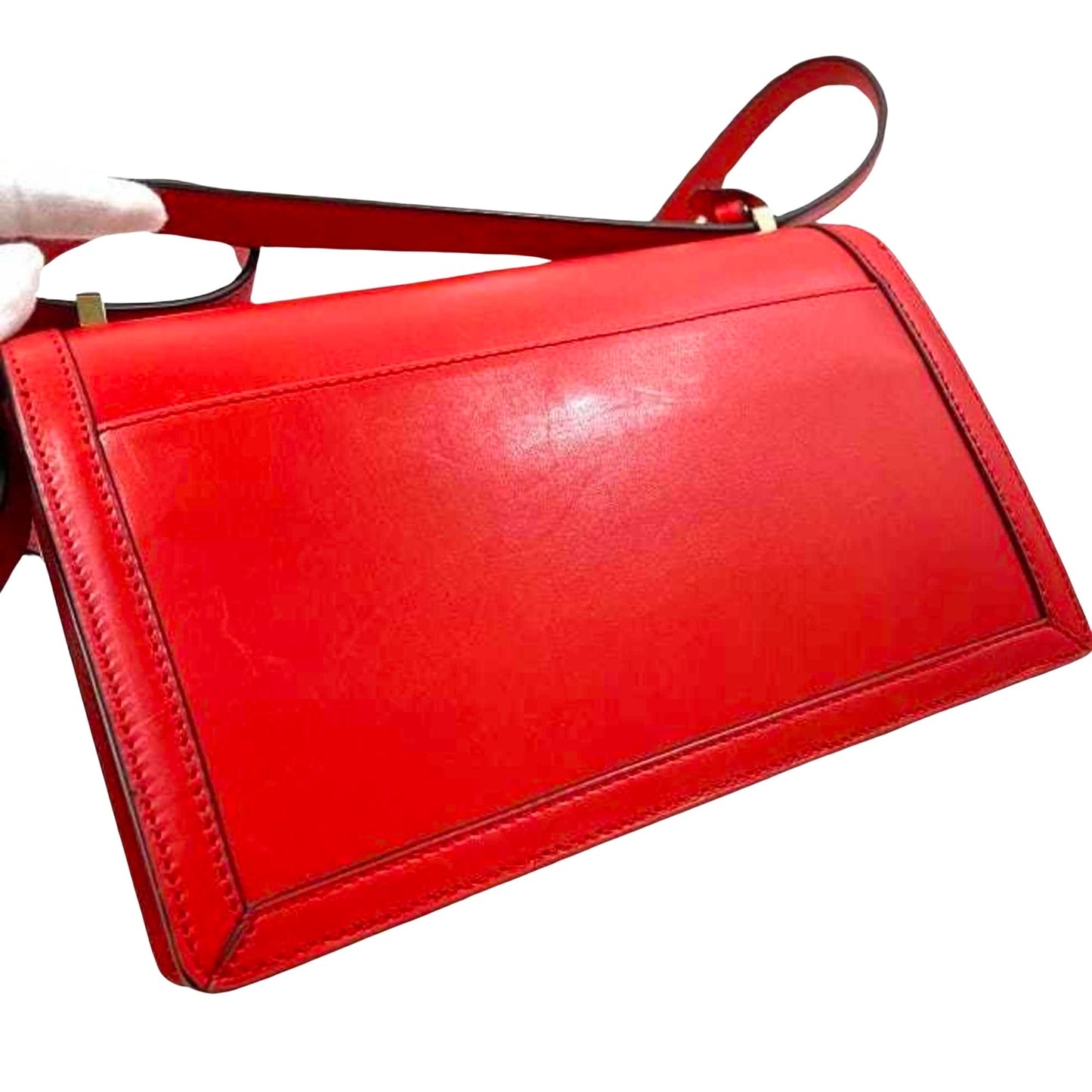 Loewe Red Leather Barcelona