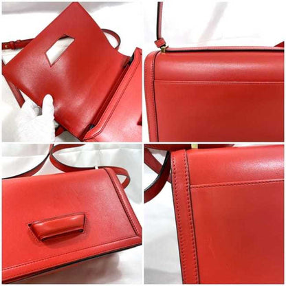 Loewe Red Leather Barcelona