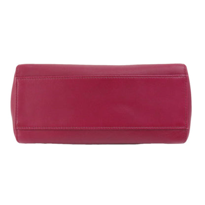 Fendi Purple Calfskin Peekaboo