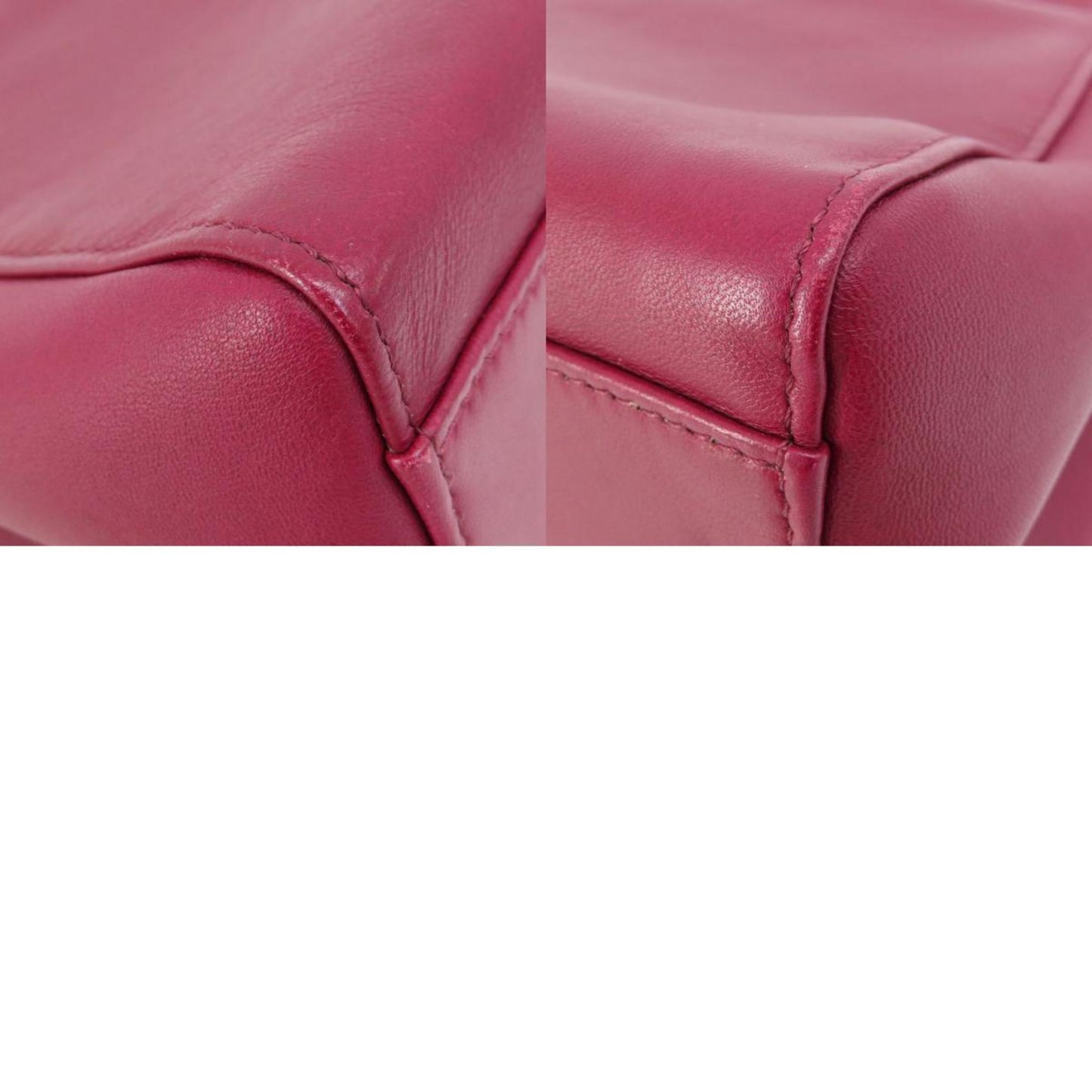 Fendi Purple Calfskin Peekaboo