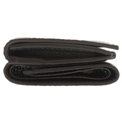 Fendi Gray Pony-style Calfskin Micro Trifold Wallet