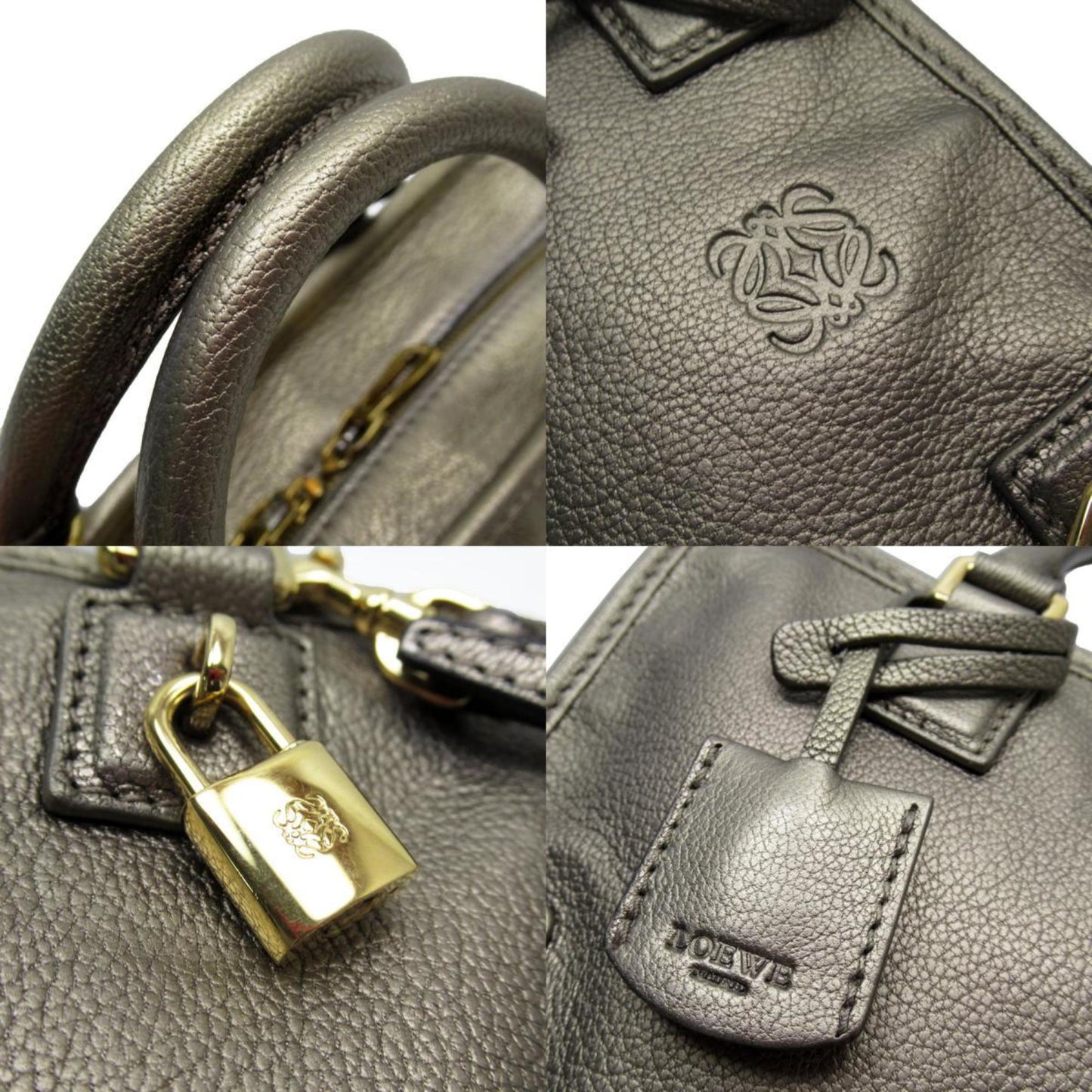 Loewe Gold Leather Amazona