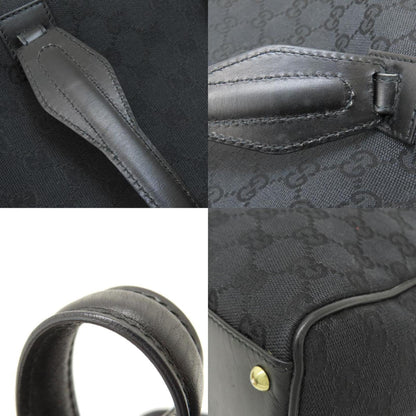 Gucci Black Canvas Gg Canvas