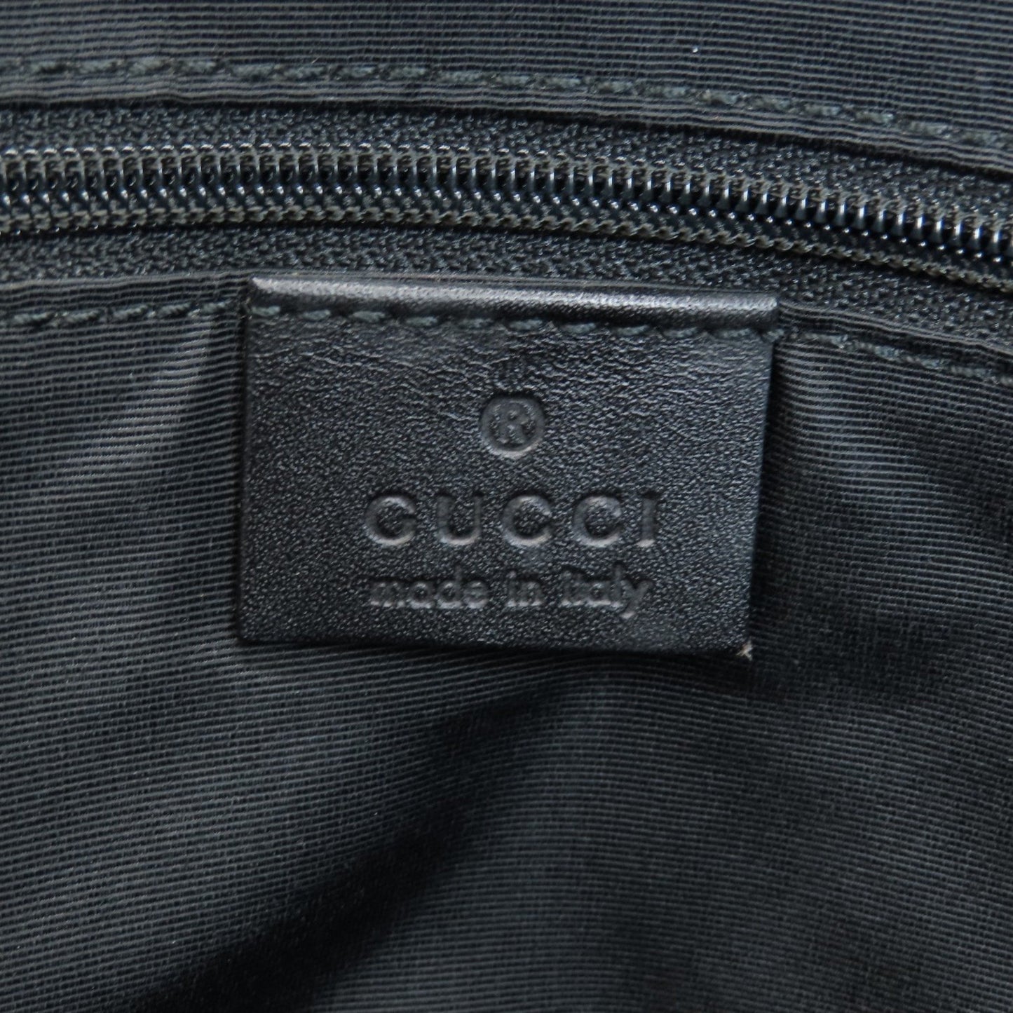 Gucci Black Canvas Gg Canvas
