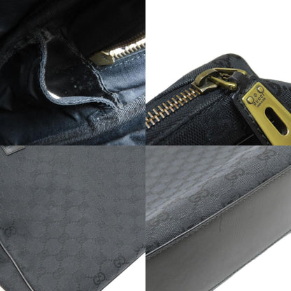 Gucci Black Canvas Gg Canvas