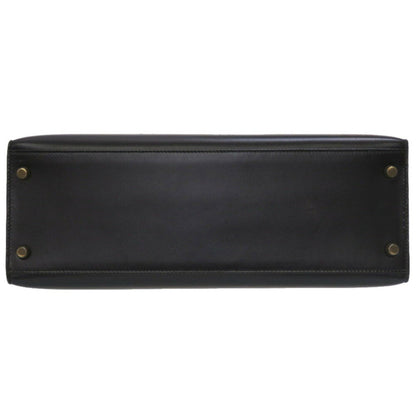 Hermès Black Calfskin Kelly 32