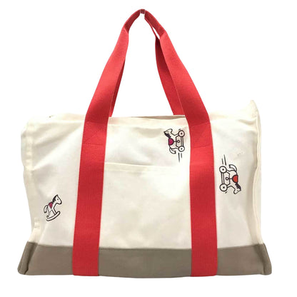 Hermès Brown Canvas Adada