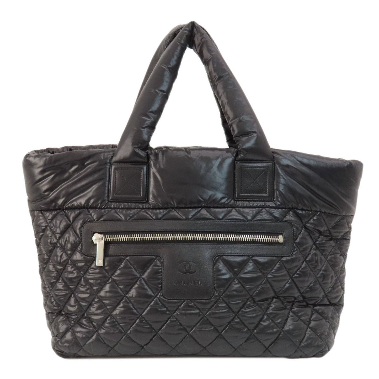 Chanel Black Synthetic Coco Cocoon