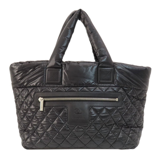 Chanel Black Synthetic Coco Cocoon