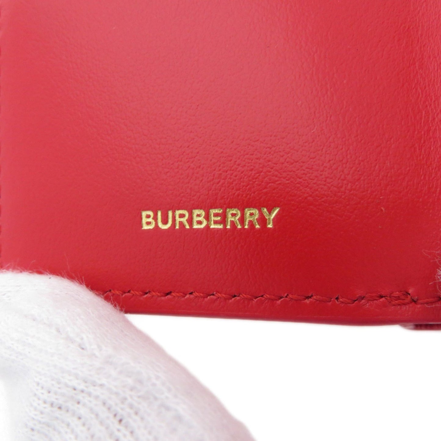 Burberry Red Leather Harmony