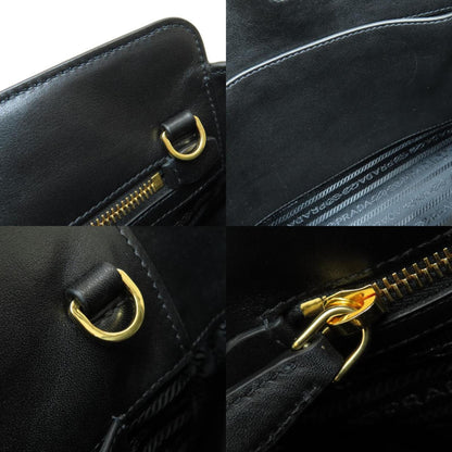 Prada Black Leather Saffiano