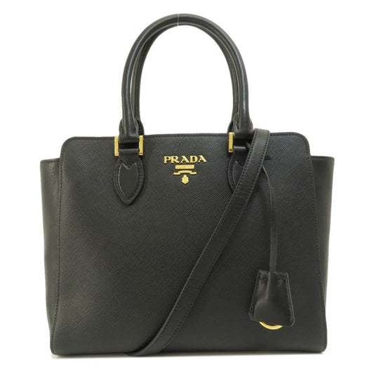Prada Black Leather Saffiano