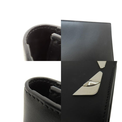 Fendi Black Leather Monster