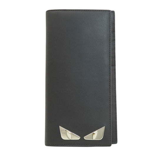 Fendi Black Leather Monster