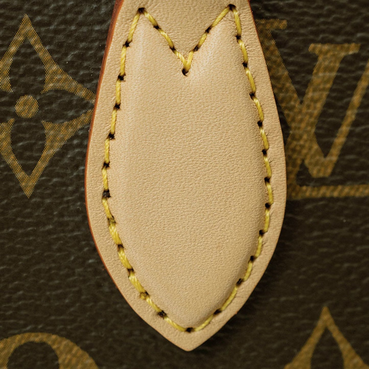 Louis Vuitton Brown Canvas Flower
