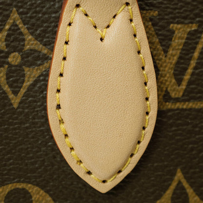 Louis Vuitton Brown Canvas Flower
