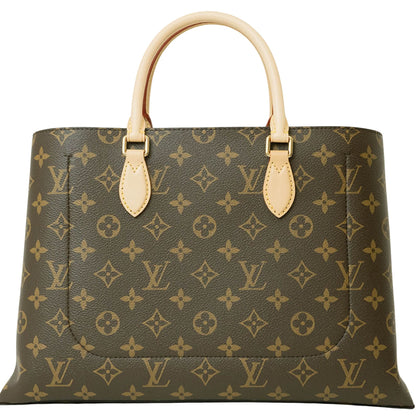 Louis Vuitton Brown Canvas Flower