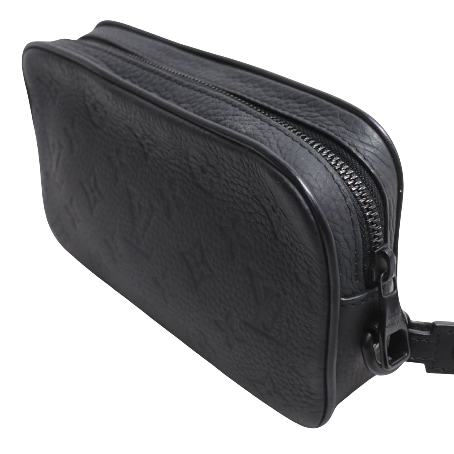 Louis Vuitton Black Leather Volga