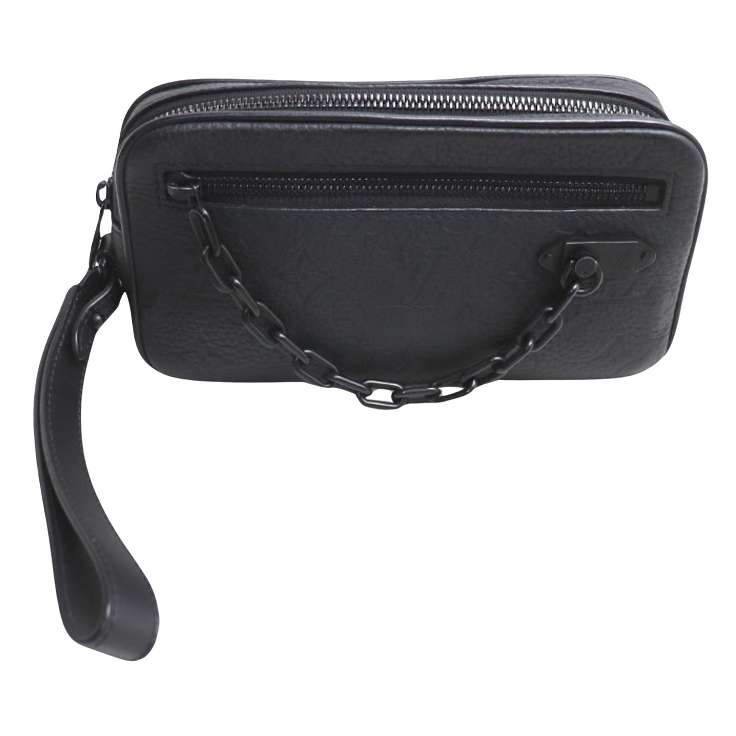 Louis Vuitton Black Leather Volga