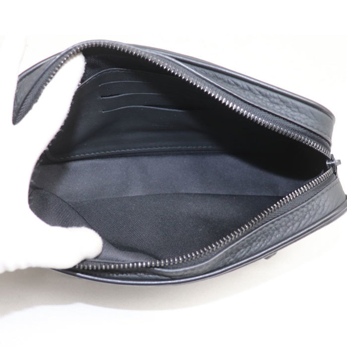 Louis Vuitton Black Leather Volga