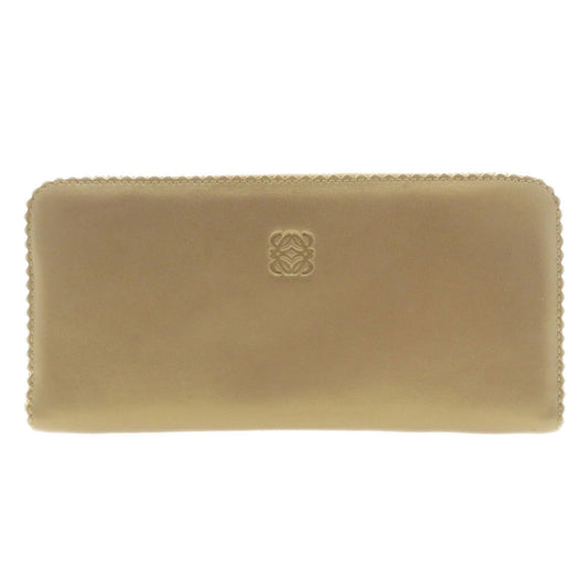 Loewe Gold Leather Anagram