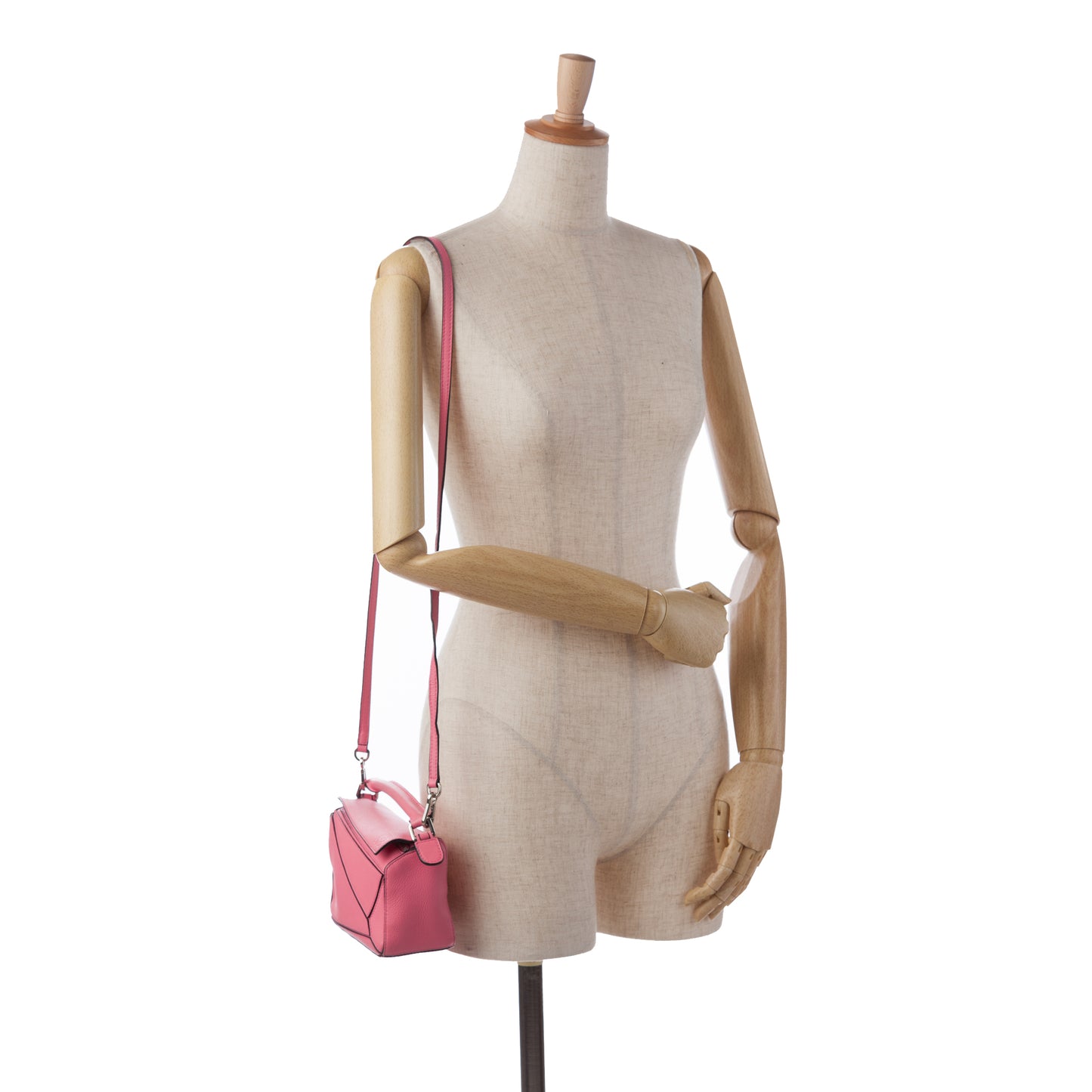 Loewe Mini Calfskin Puzzle Satchel