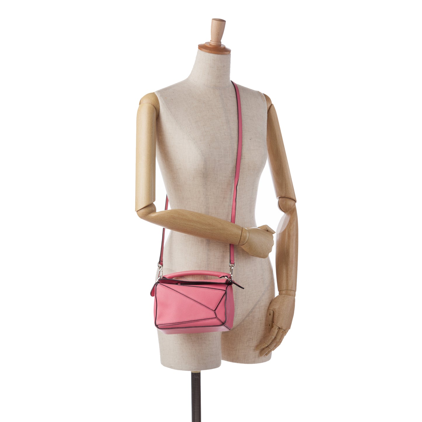 Loewe Mini Calfskin Puzzle Satchel