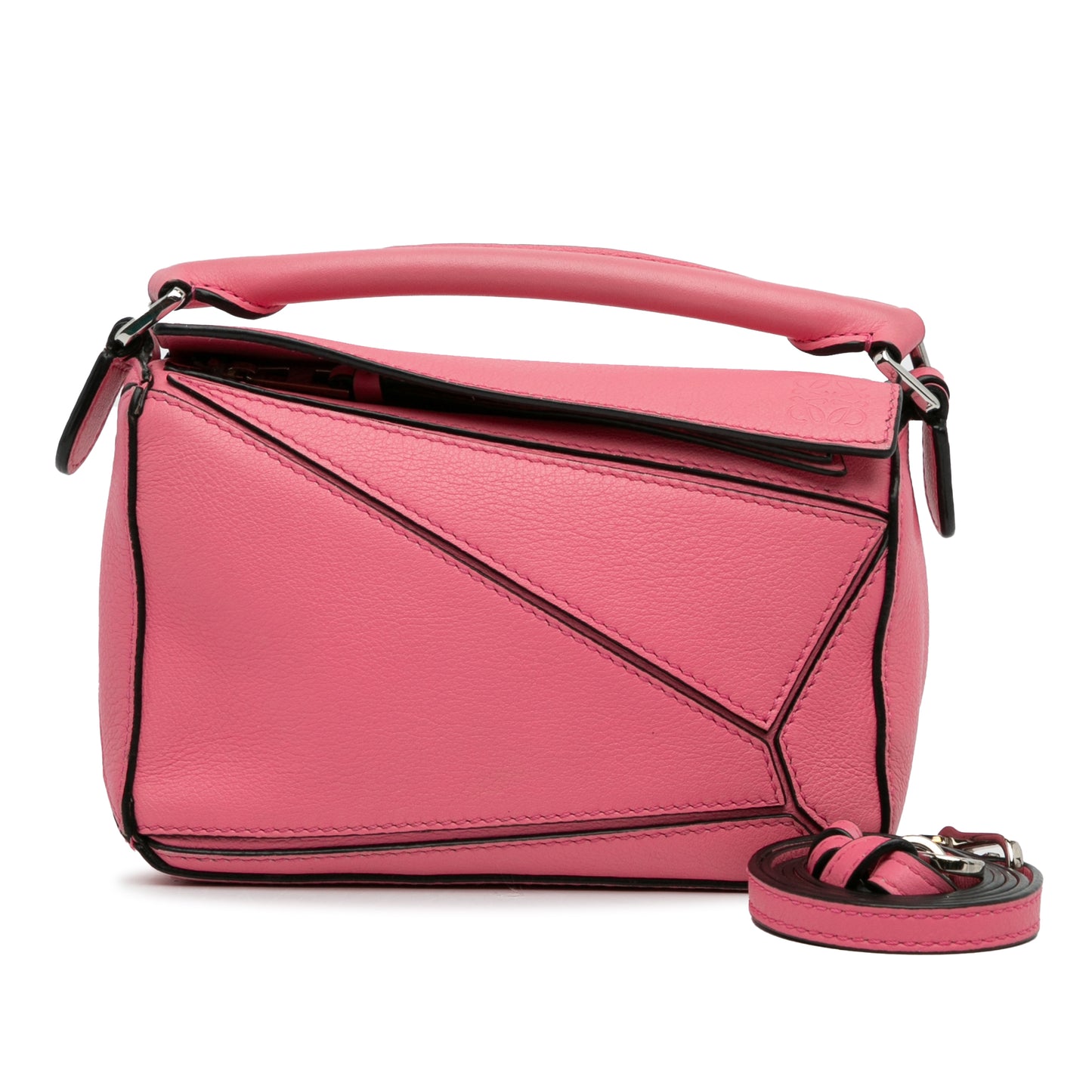 Loewe Mini Calfskin Puzzle Satchel