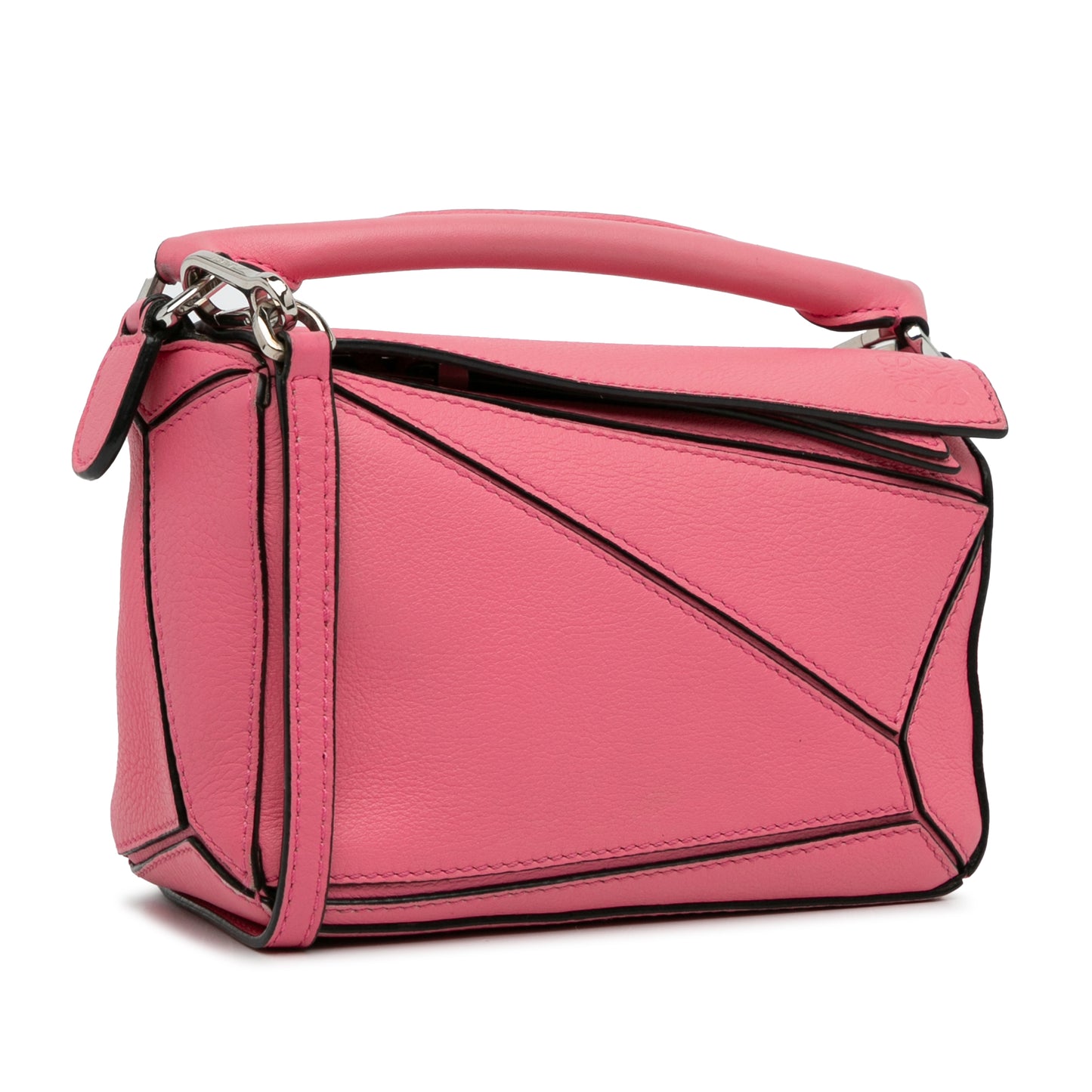 Loewe Mini Calfskin Puzzle Satchel
