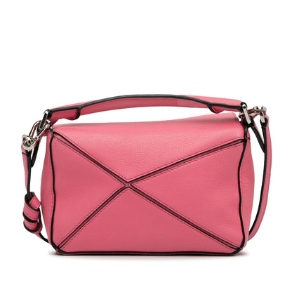 Loewe Mini Calfskin Puzzle Satchel