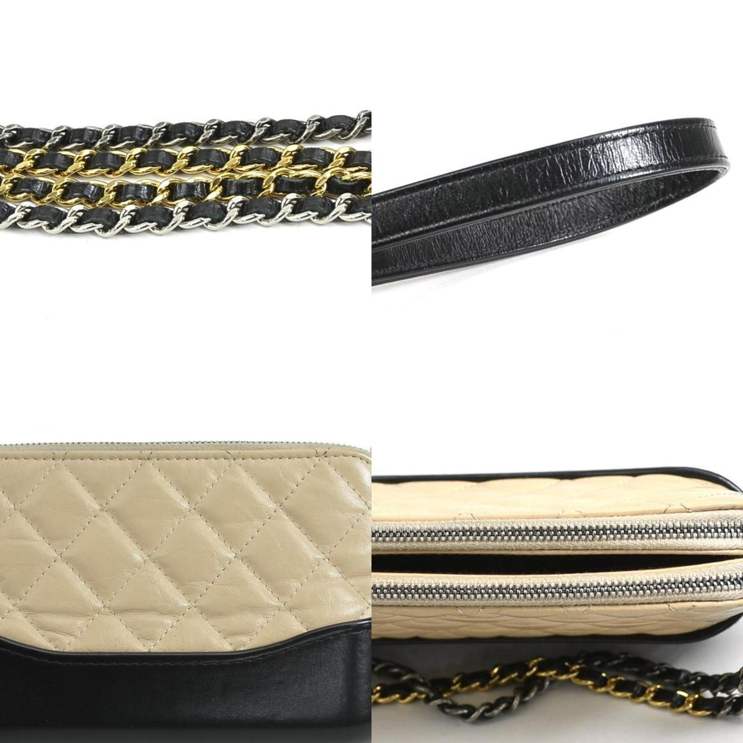 Chanel Brown Leather Gabrielle