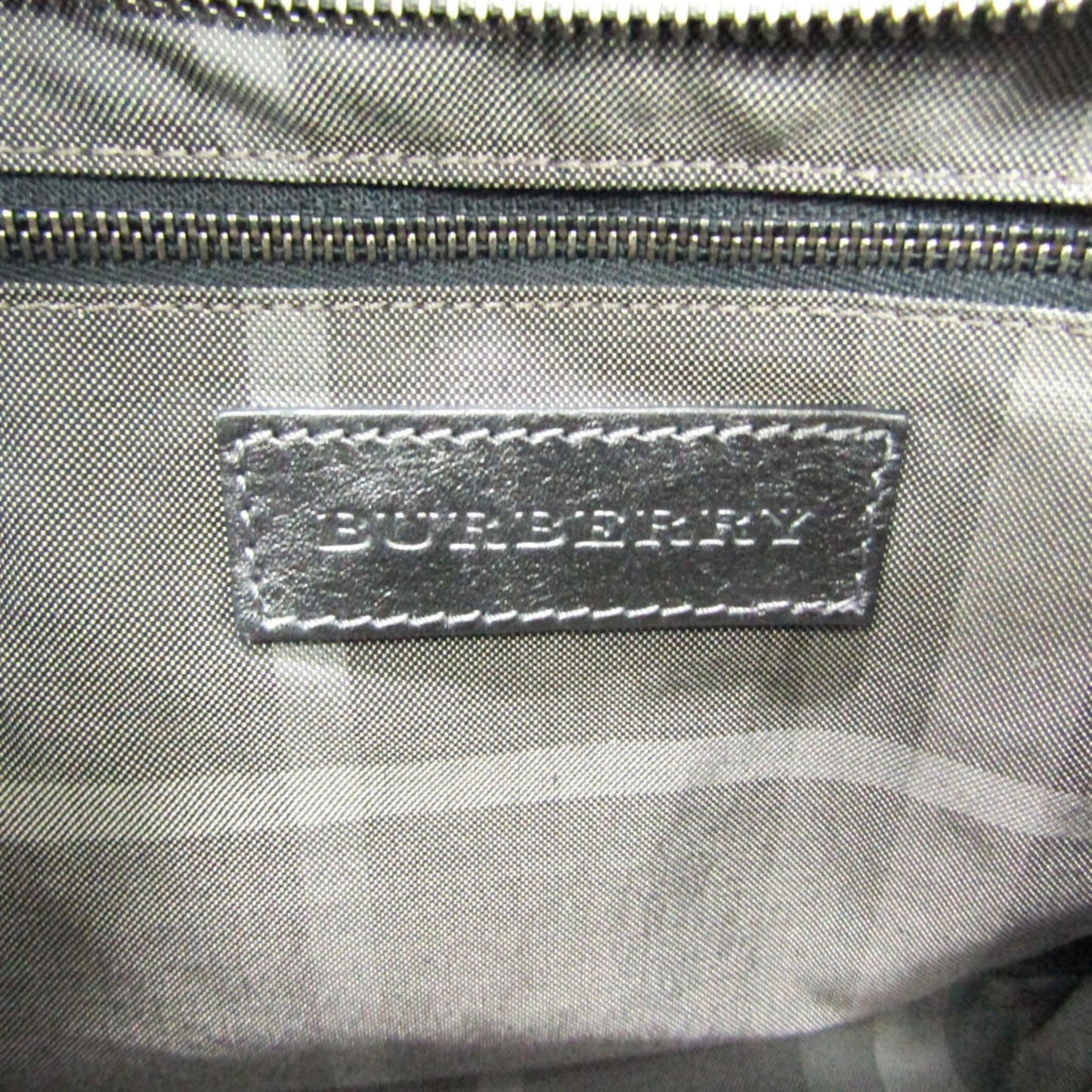 Burberry Gray Leather -