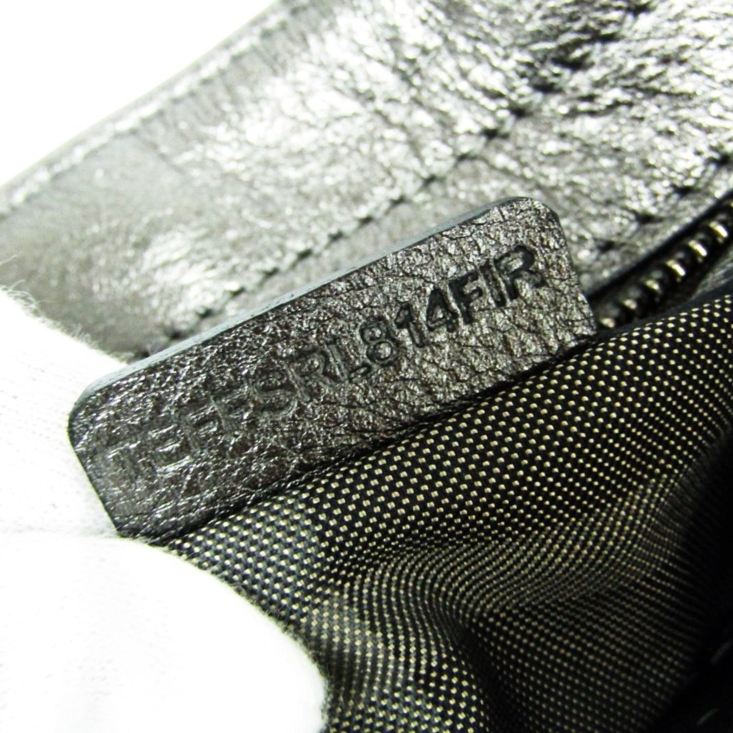 Burberry Gray Leather -