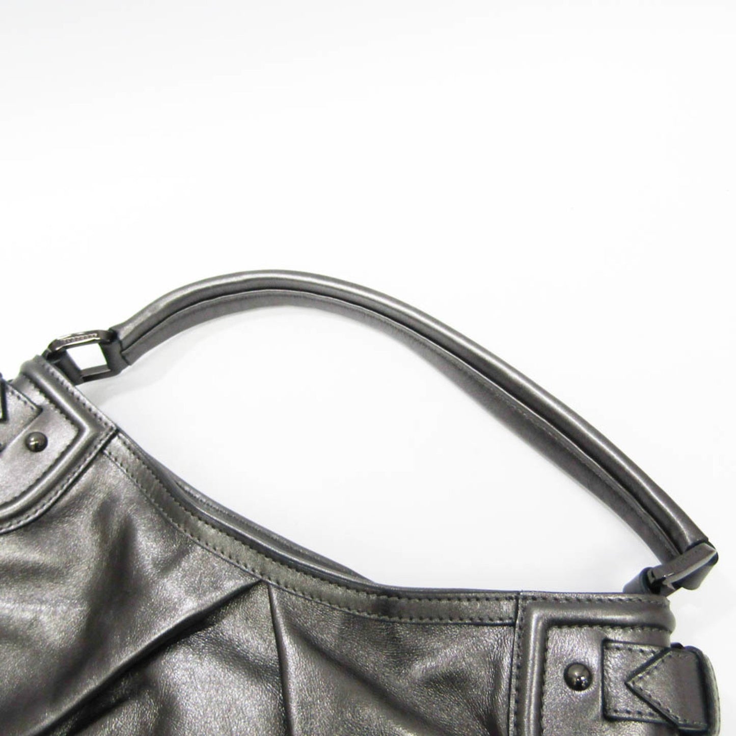 Burberry Gray Leather -