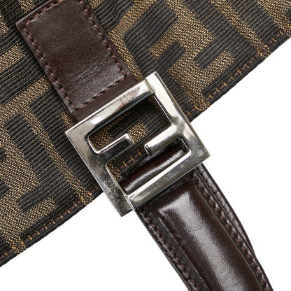 Fendi Brown Canvas Zucca