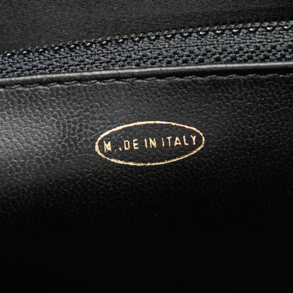 Chanel Black Leather Vanity