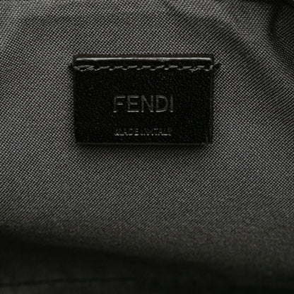 Fendi Gray Canvas Zucca
