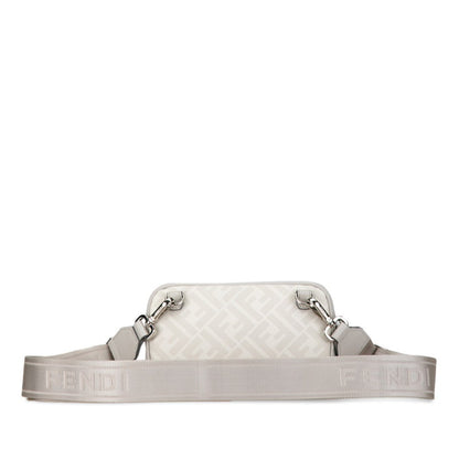 Fendi Gray Canvas Zucca